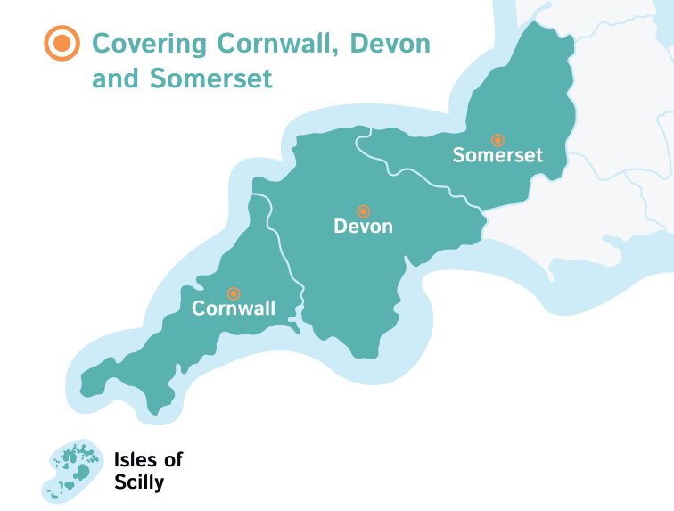 NHSquicker coverage map